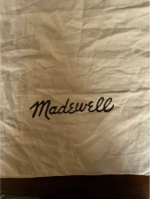 Madewell Drawstring Dust Bag - Beige Cotton Storage Pouch thumbnail 2