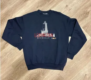 Lee Vintage Ludington Michigan Crewneck Sweatshirt G3 thumbnail 1