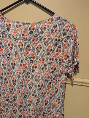 Lush Print Romper thumbnail 9