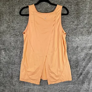 Athleta Foothill Seamless Tank Women's Large Orange thumbnail 7