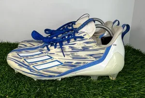 Adidas Adizero 12.0 Football Cleats White Blue Men’s Size 11.5 EU 46 thumbnail 1