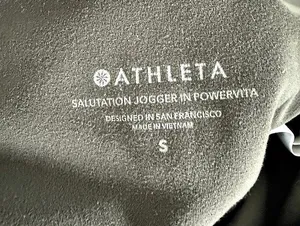 Athleta Salutation Jogger in Powervita Grayish Green Size Small thumbnail 5