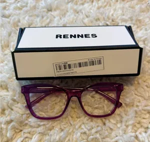 SHEIN Rennes Purple Eyeglasses thumbnail 1
