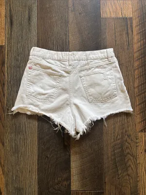 BDG White Distressed Denim Cutoff Shorts Pelmet Women’s Size W 31 thumbnail 2