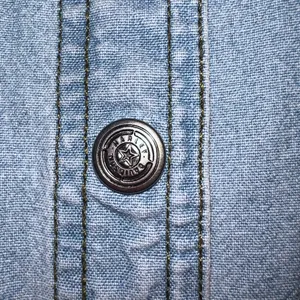 Harley-Davidson Denim Vest | Y2K Vintage |‎ Size M thumbnail 6
