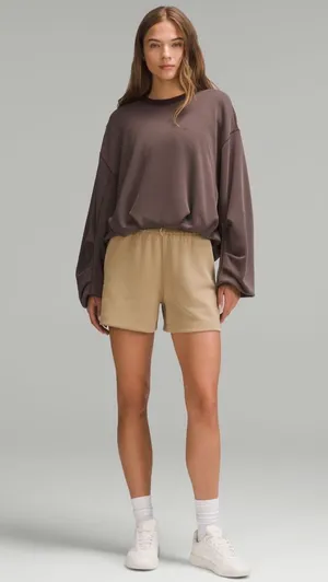 Lululemon NWT Softstreme High-Rise Short 4" Filbert Tan thumbnail 1
