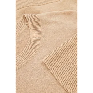 ✨COS Lightweight Linen Jumper Tan Sz Small Sweater✨ thumbnail 7