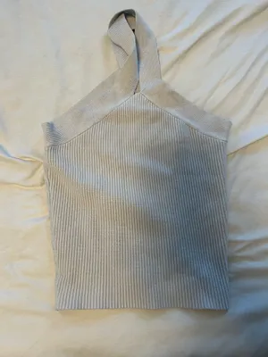Halter Top Tan Size M thumbnail 2