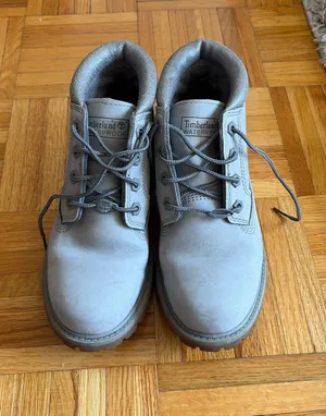 Timberland Waterproof Gray Leather Boots Size:6.5 thumbnail 1