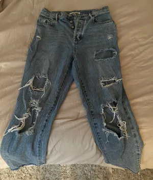 PacSun High Rise Straight Jeans thumbnail 1