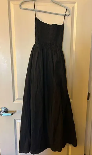 NEW Black ASTR the label Women's Stasia Dress L $158 thumbnail 4
