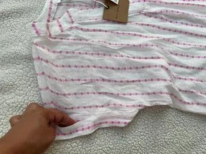 NWT Blu Pepper Women’s -top Floral Pink Size M thumbnail 4