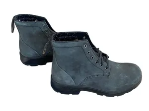 NWT Blundstone 1931 Grey Leather Lace Up Boots Size 3.5AUS6.5 US thumbnail 8