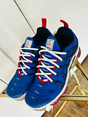 Nike Air Vapormax Plus Racer Blue/University Red-obsidian-white size 8M 9.5W thumbnail 3