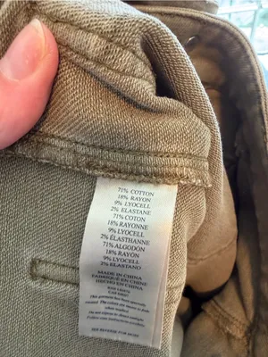 Faherty Stretch Terry Patch Pocket Pants Military Olive Green 26 thumbnail 11