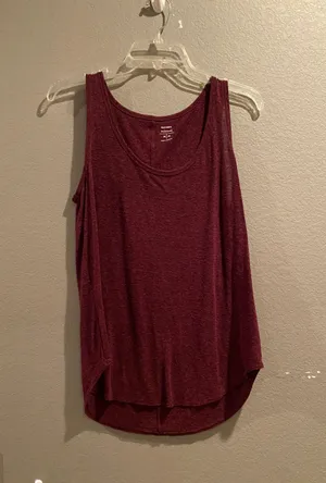 Maroon Tank Top thumbnail 1