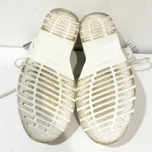 Dr. Martens Women’s Size 8 White Leather‎ 1460 Pascal Mono Combat Boots thumbnail 7