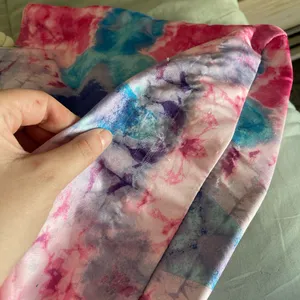 Pink, Purple, and Blue Tie Dye Tote thumbnail 4