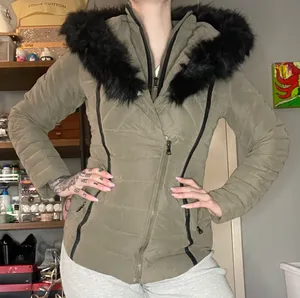 Fitted Puffer Coat thumbnail 1