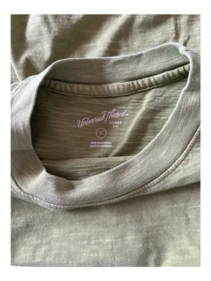 Universal Threads Olive Crop Crew Tee thumbnail 4