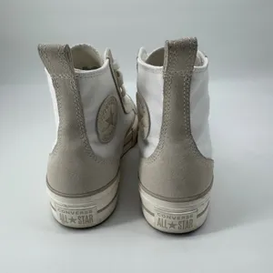 Converse Chuck Taylor All Star Lift High Top Womens 8 Canvas Suede Neutral Clean thumbnail 4