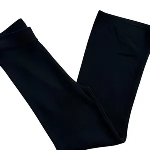 Old Navy NWT Elevated Comfo Wide Leg Sweater Pants Small Black Knit Lounge thumbnail 3