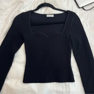 Aritzia Sculpt Knit Sweetheart Longsleeve thumbnail 10