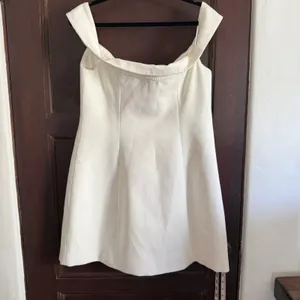 MESHKI | Cream Noelle Off-Shoulder Ivory Double-Breasted Mini Blazer Dress | XL thumbnail 6