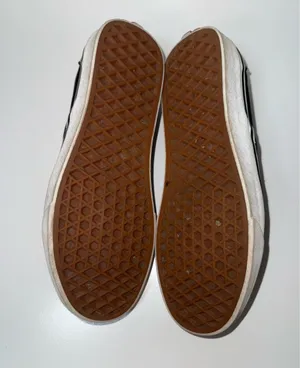 Vans Classic Asher Slip-on Sneakers Black Canvas thumbnail 10