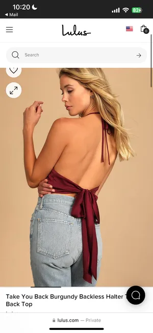 Lulus Halter Top thumbnail 3