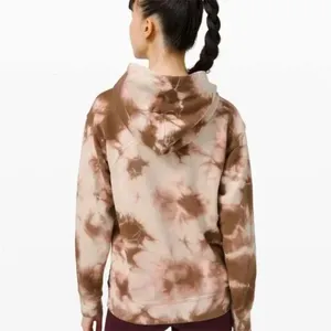 Lululemon All Yours Hoodie Women’s‎ Size 4 Earth Dye Clay Pullover Casual thumbnail 2