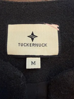 Tuckernuck Black Blair Bow Coat Dress Medium - C11-472 thumbnail 3