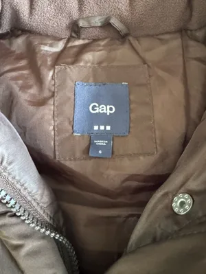 GAP Chocolate Brown Puffer Vest Size Small thumbnail 4