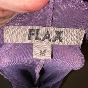 Flax ribbed Purple midi Dress, Long Sleeve, Relaxed Fit, Casual Everyday, Size M thumbnail 4