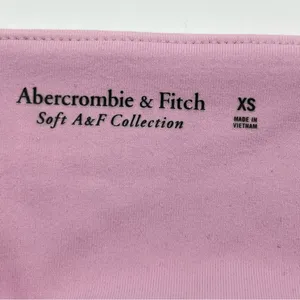 Abercrombie & Fitch Women’s Soft Collection Light Pink Crop Top Size XS thumbnail 5