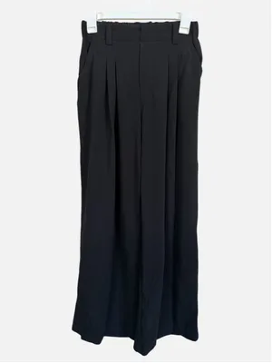 Size XS (Petite) Halara High Waisted Plicated Side Pocket Wide Leg Waffle Pants thumbnail 3