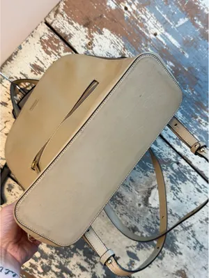 Brahmin Felicity Sand Topsail Backpack Smooth Leather Quiet Luxury bag purse thumbnail 5
