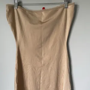 Spanx Strapless Body Shapewear Dress Nude Tan Tummy Control Women's Size Large thumbnail 4