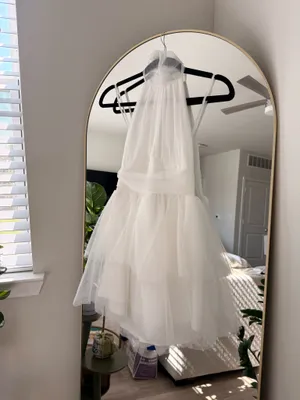 Tulle Mini White Dress Hello Molly Red Carpet Girl thumbnail 2