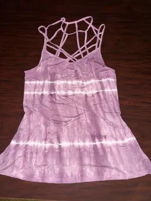 American Eagle Soft & Sexy Strappy Tie-Dye Tank Top Size Medium thumbnail 1
