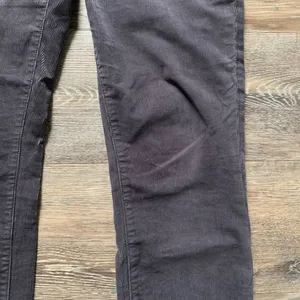 Pilcro and the Letterpress Gray Straight Leg Corduroy Pants 29 thumbnail 2