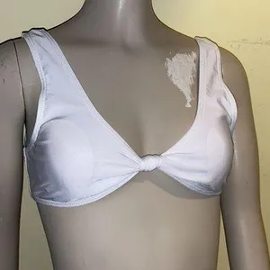 Women’s 2 Piece Swimsuit Set White thumbnail 2