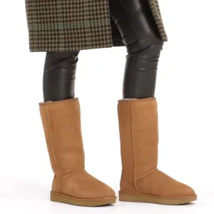 UGG Classic Chestnut Brown Boots Size 5 Genuine Leather/Sheepskin thumbnail 14