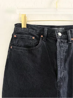 Aritzia Denim Forum Joni High Rise Loose Jeans Size 29 X 32L thumbnail 12