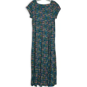 Natural Life Berkley Maxi Dress Blue Pink Green Cream Floral Small thumbnail 4