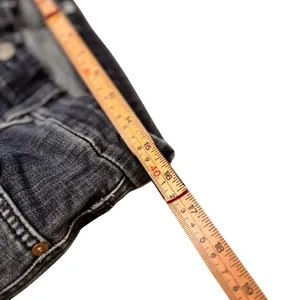 7 For All Mankind A Pocket Bootcut Jeans Size 30 Dark Wash Raw Hem Stretch Denim thumbnail 12