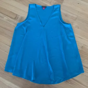Vince Camuto Blue Sleeveless Blouse thumbnail 1