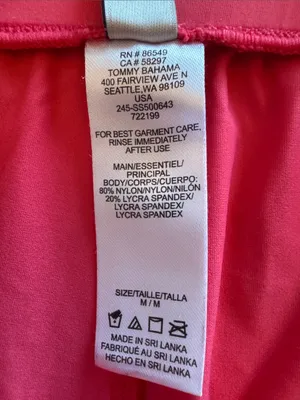 Tommy Bahama cover up shorts M like new thumbnail 3