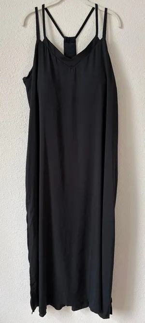 Shebird Savannah Strappy Maxi Bra Dress Size 8 / XXL Neutral Party Comfy Goth thumbnail 1