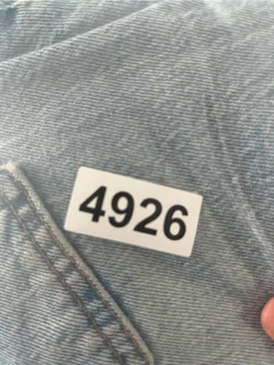Abercrombie The 90s Straight Ultra High Rise Jeans 33 16 Light Wash Minimalist thumbnail 8